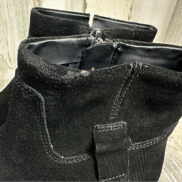 Franco Sarto Malina Boot Women Black Suede #1197 - Picture 6 of 12